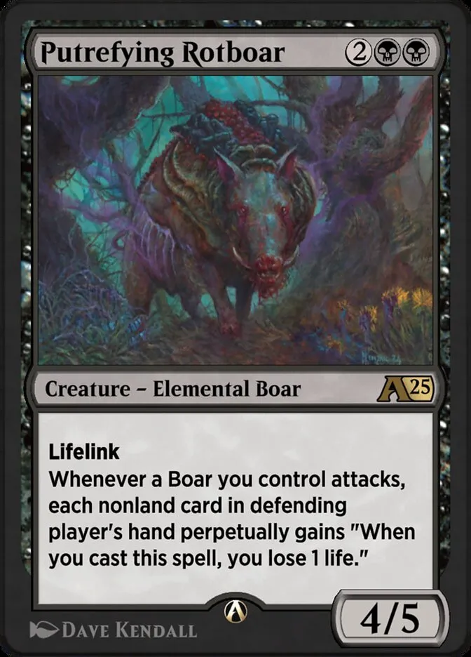 Putrefying Rotboar Front Face