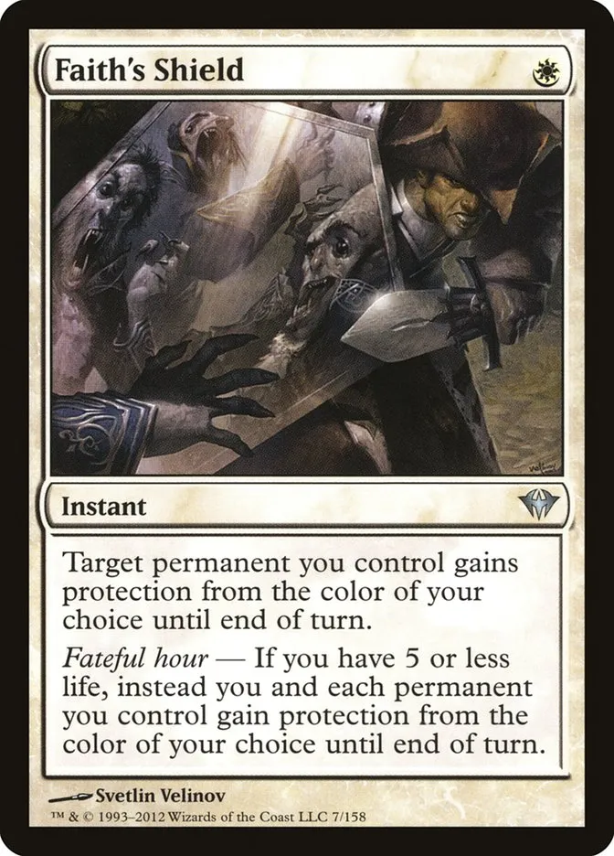 Faith's Shield Front Face