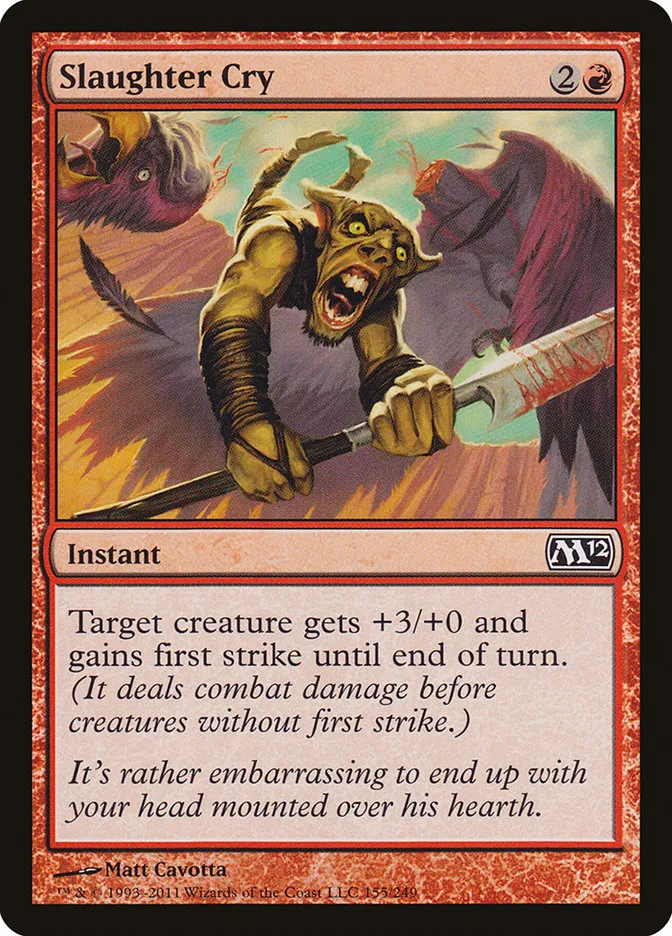 Slaughter Cry Front Face