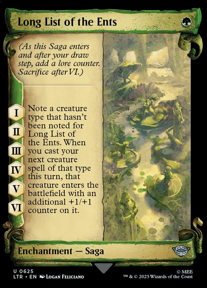 Long List of the Ents Front Face