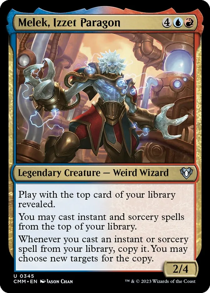 Melek, Izzet Paragon Front Face