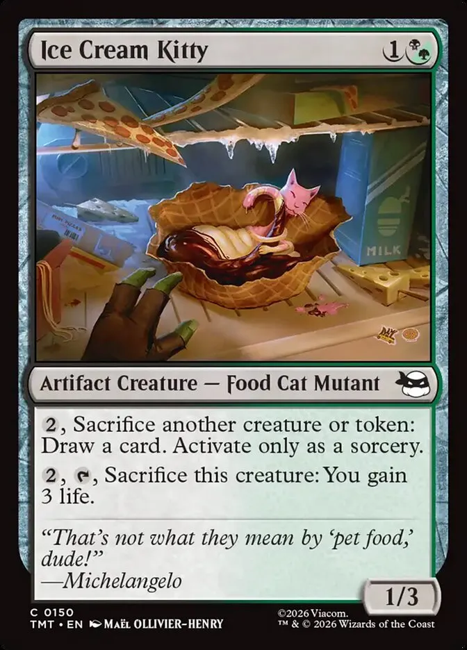 Ice Cream Kitty Front Face