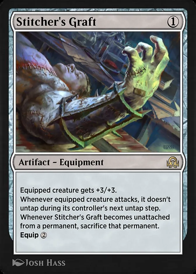 Stitcher's Graft Front Face