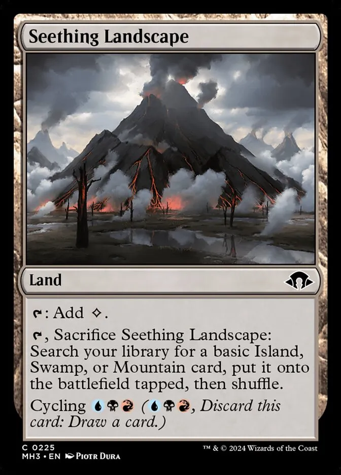 Seething Landscape Front Face