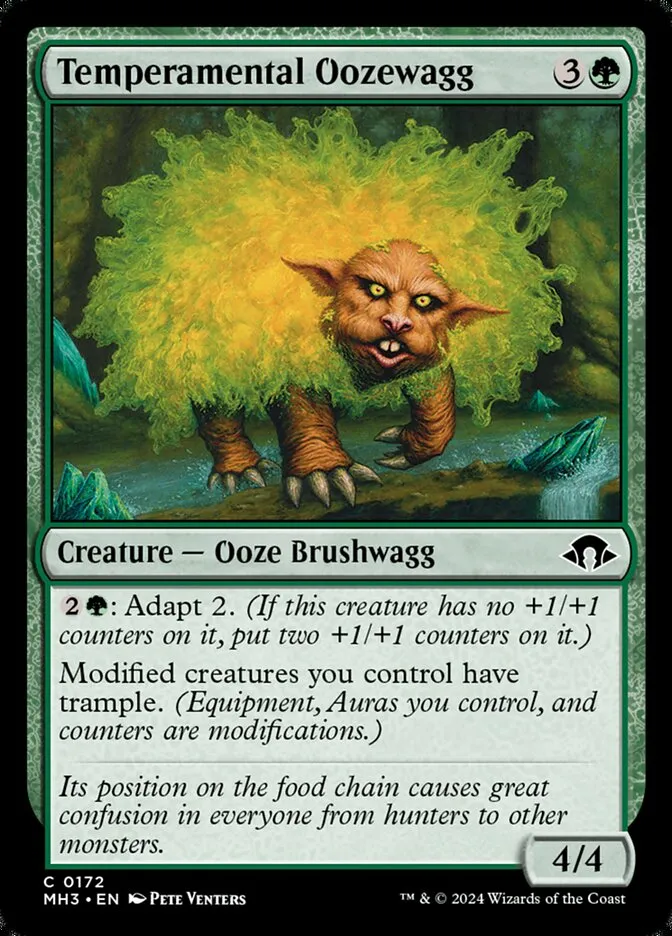 Temperamental Oozewagg Front Face