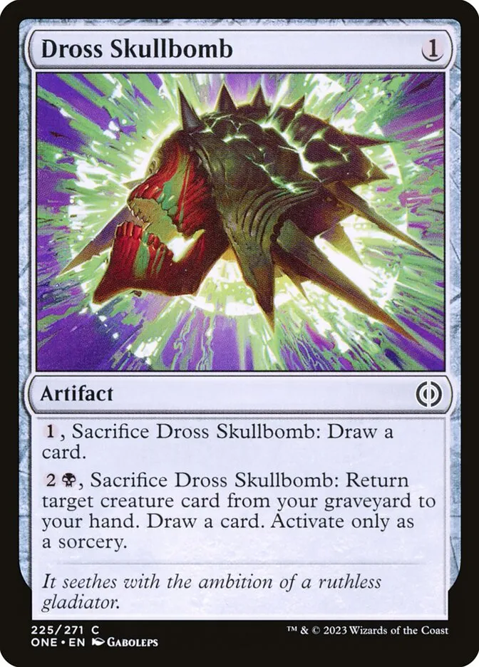 Dross Skullbomb Front Face