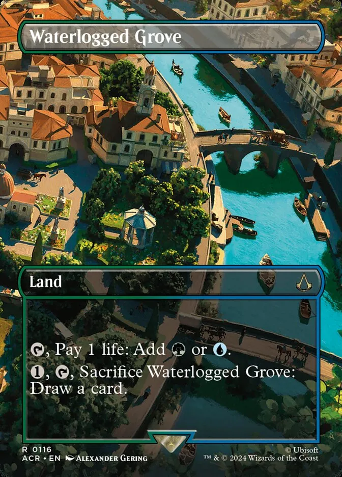 Waterlogged Grove Front Face