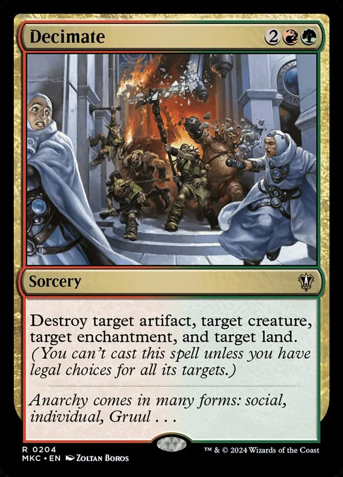 Decimate Front Face
