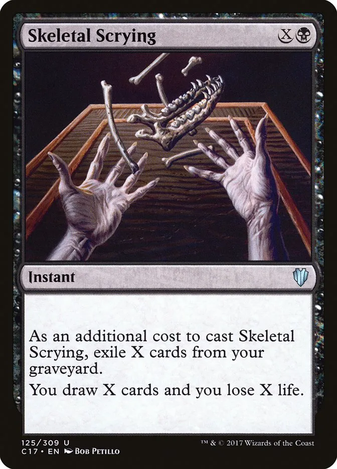 Skeletal Scrying Front Face