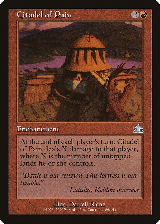 Citadel of Pain Front Face