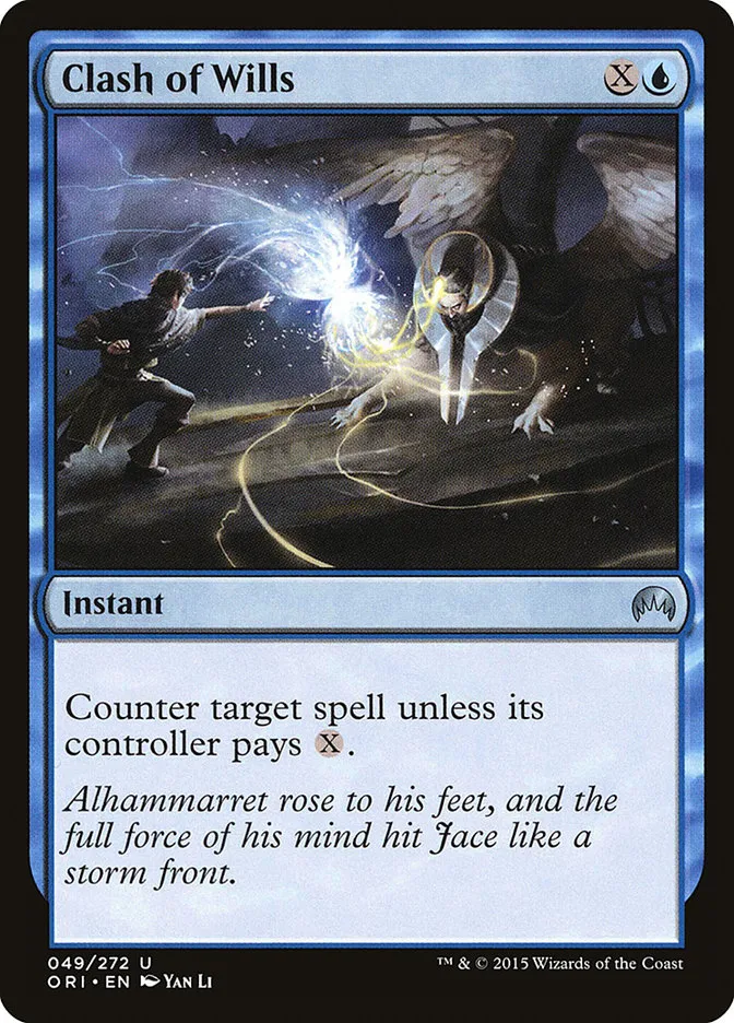 Clash of Wills Front Face