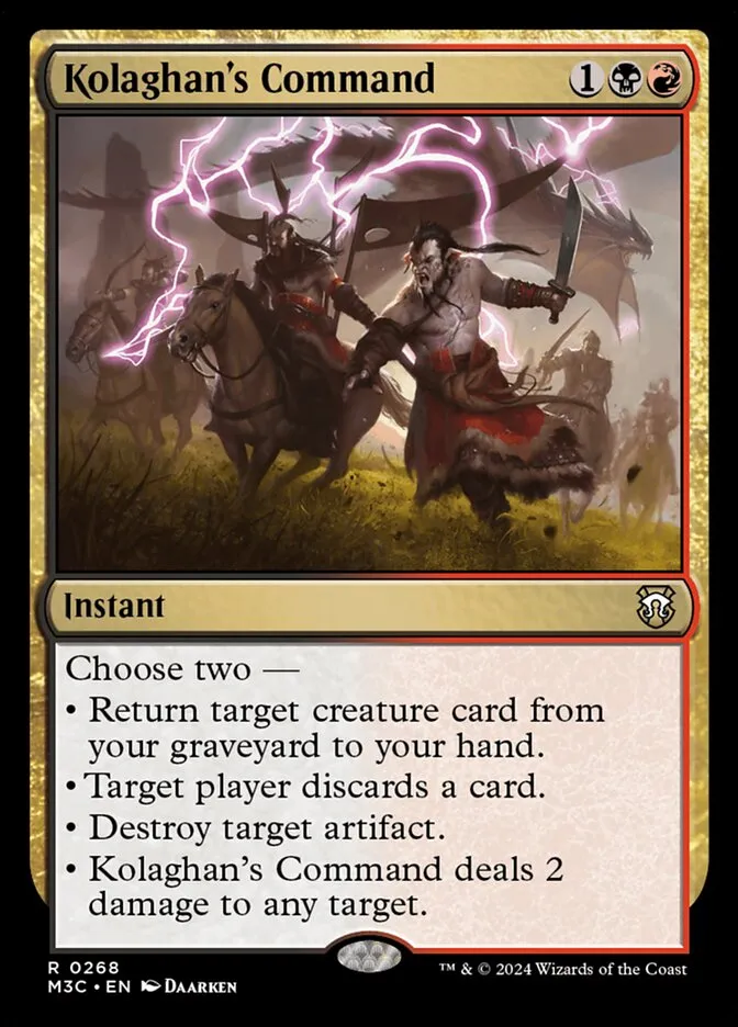 Kolaghan's Command Front Face