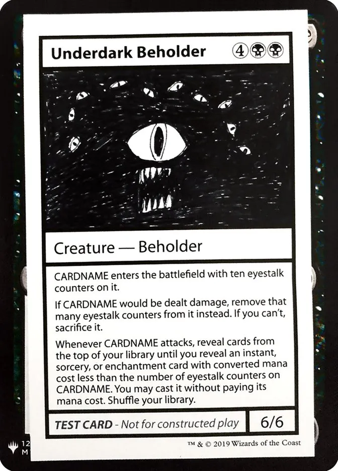 Underdark Beholder Front Face