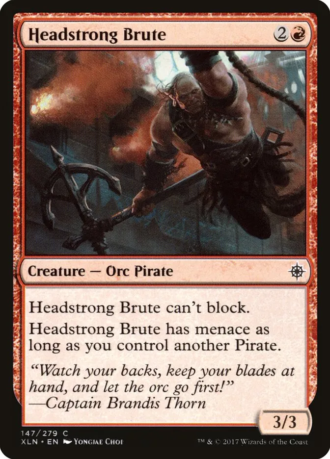 Headstrong Brute Front Face