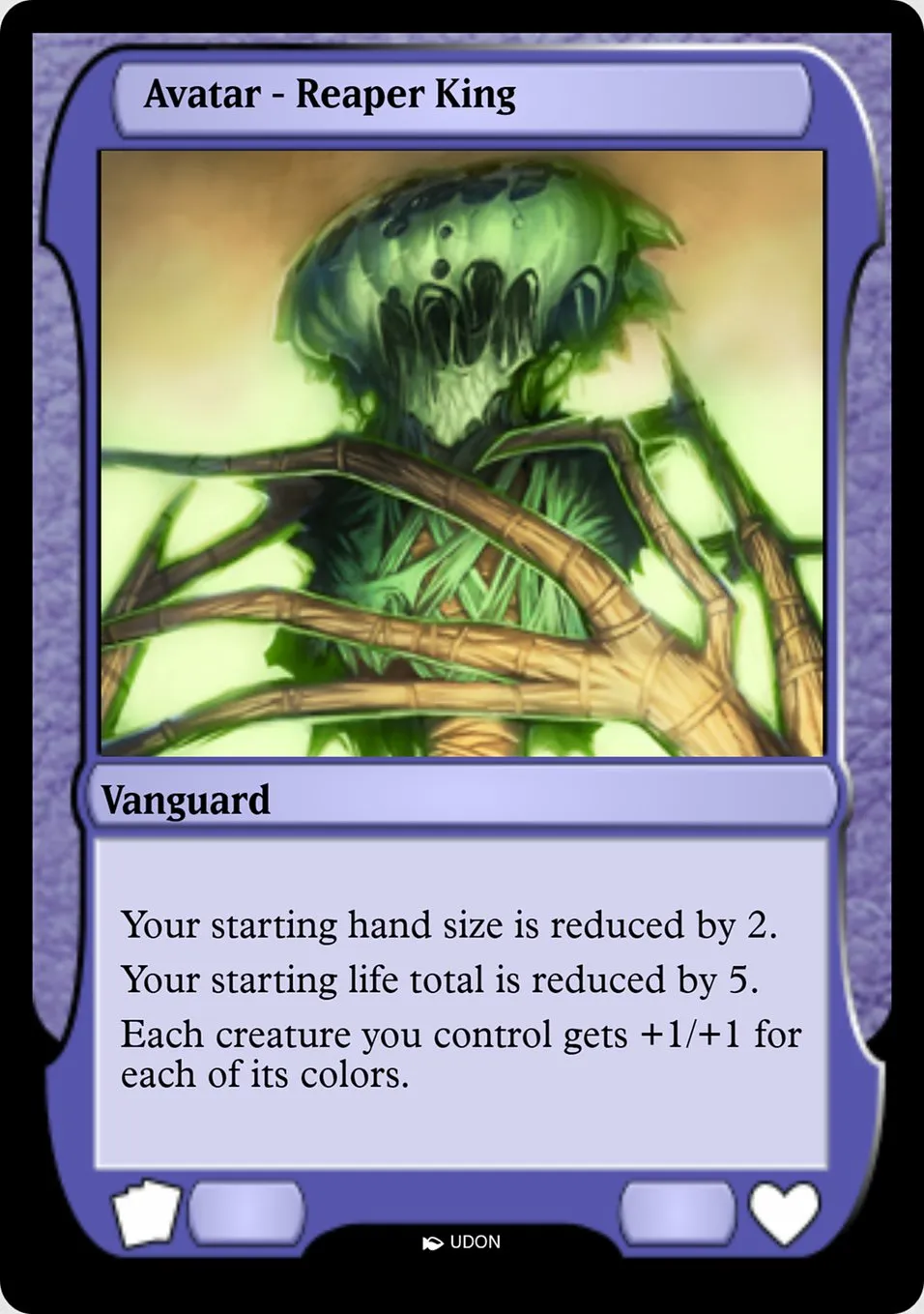 Reaper King Avatar Front Face
