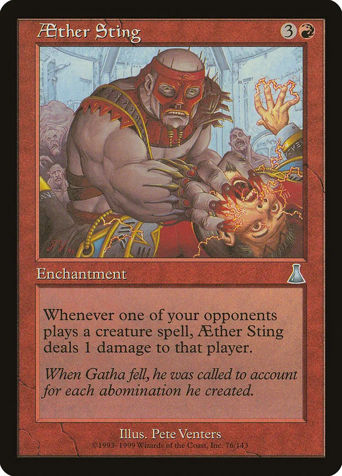Aether Sting Front Face