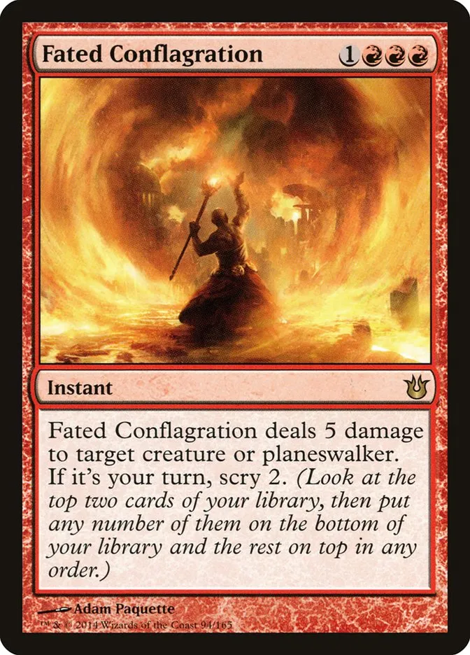 Fated Conflagration Front Face