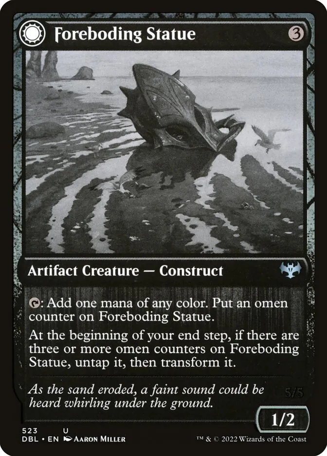 Foreboding Statue // Forsaken Thresher Front Face