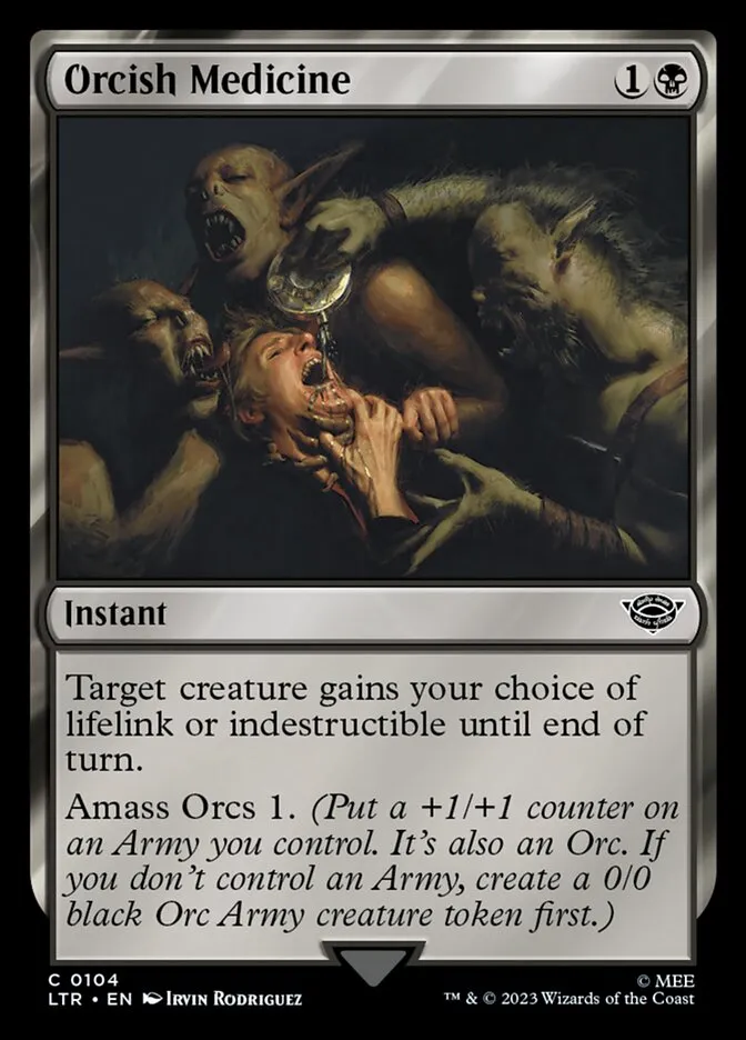 Orcish Medicine Front Face