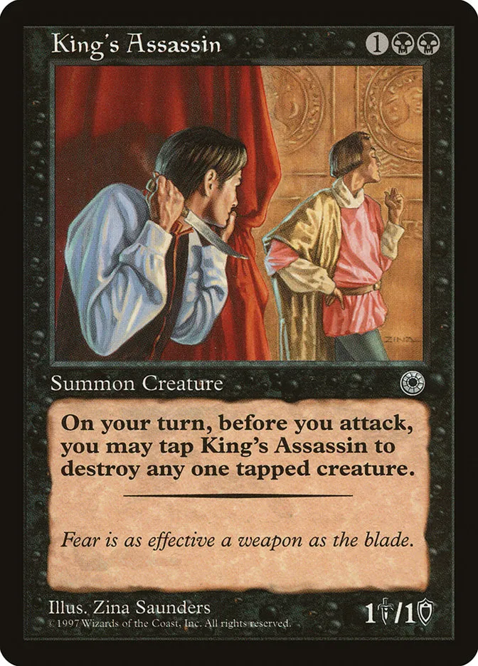 King's Assassin Front Face