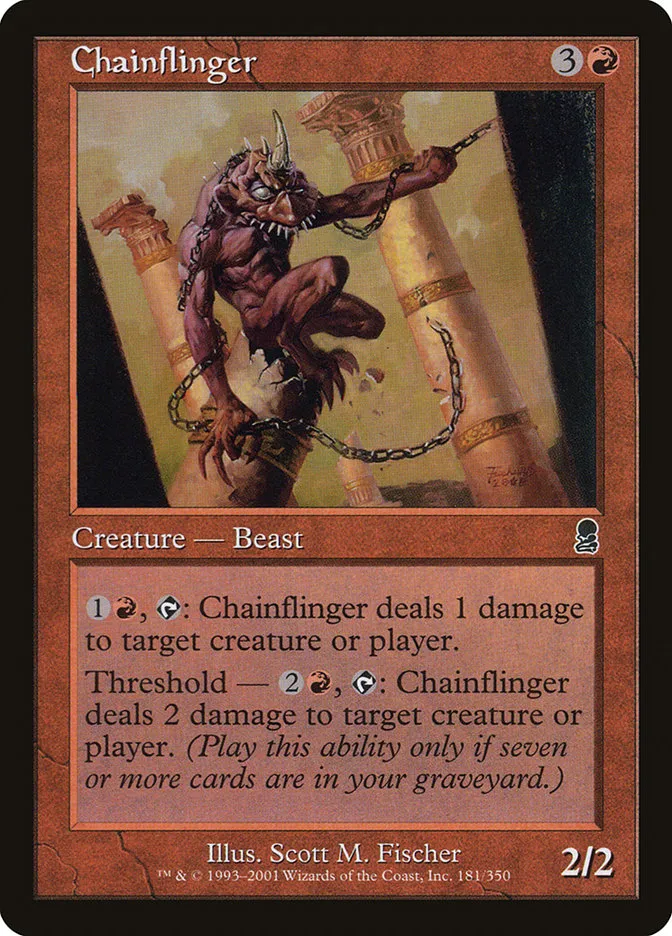 Chainflinger Front Face