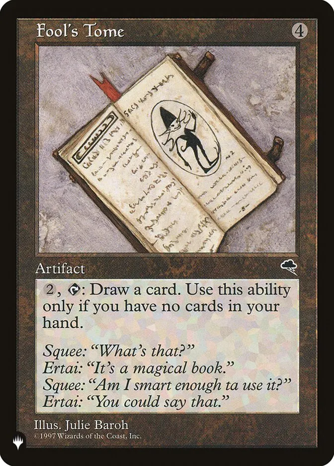 Fool's Tome Front Face