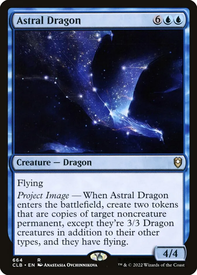 Astral Dragon Front Face