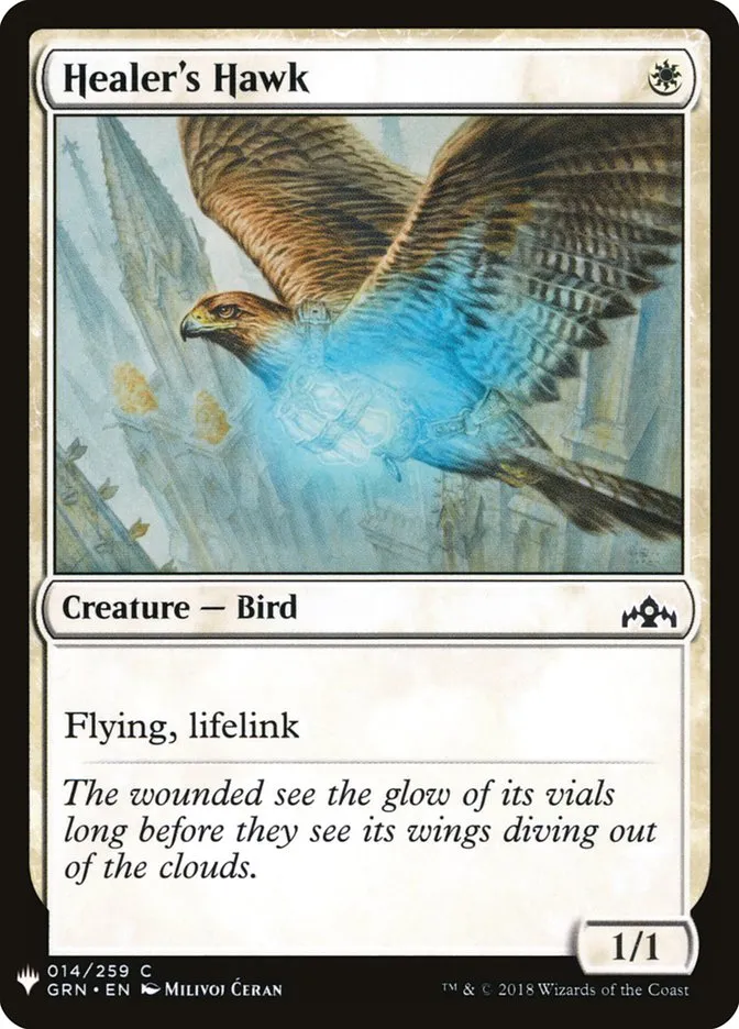 Healer's Hawk Front Face