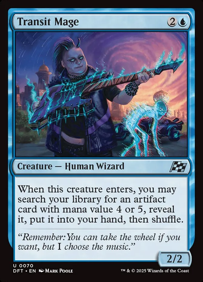 Transit Mage Front Face