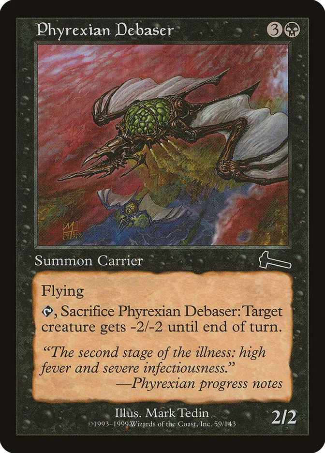 Phyrexian Debaser Front Face