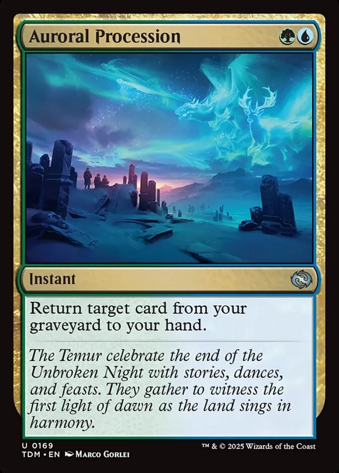 Auroral Procession Front Face