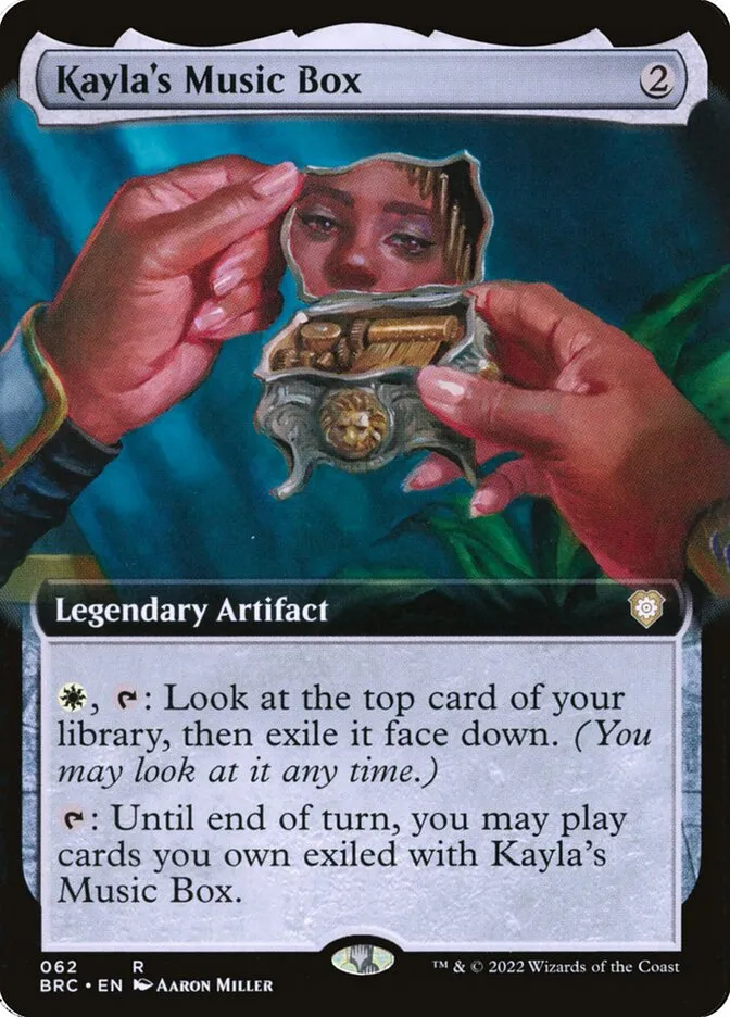 Kayla's Music Box Front Face