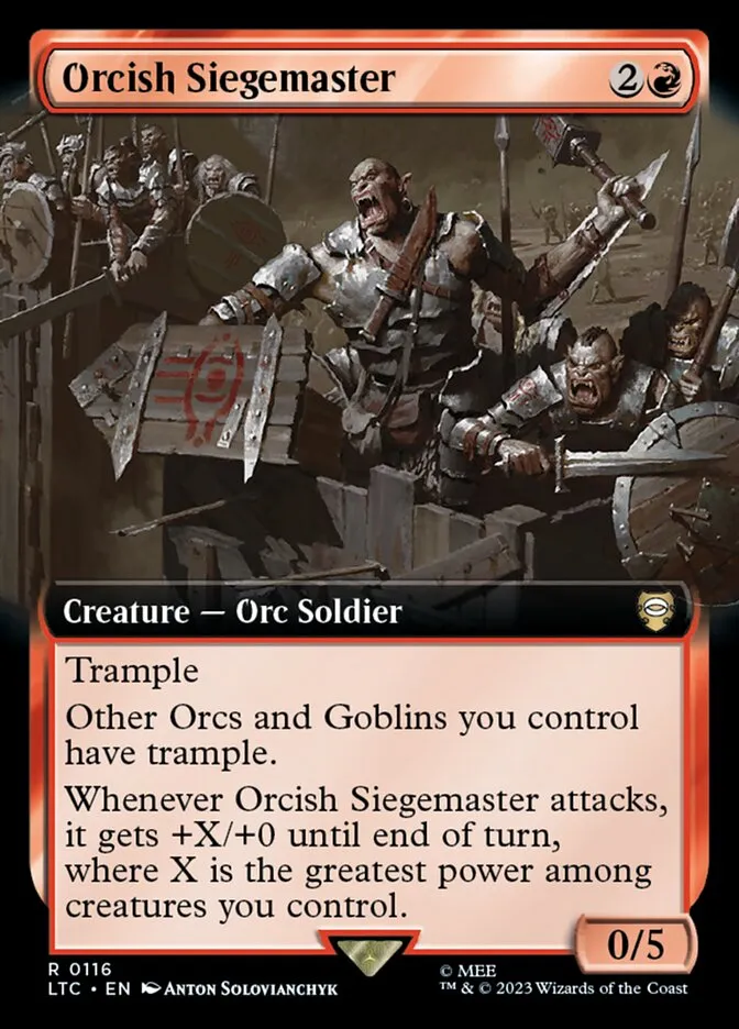 Orcish Siegemaster Front Face