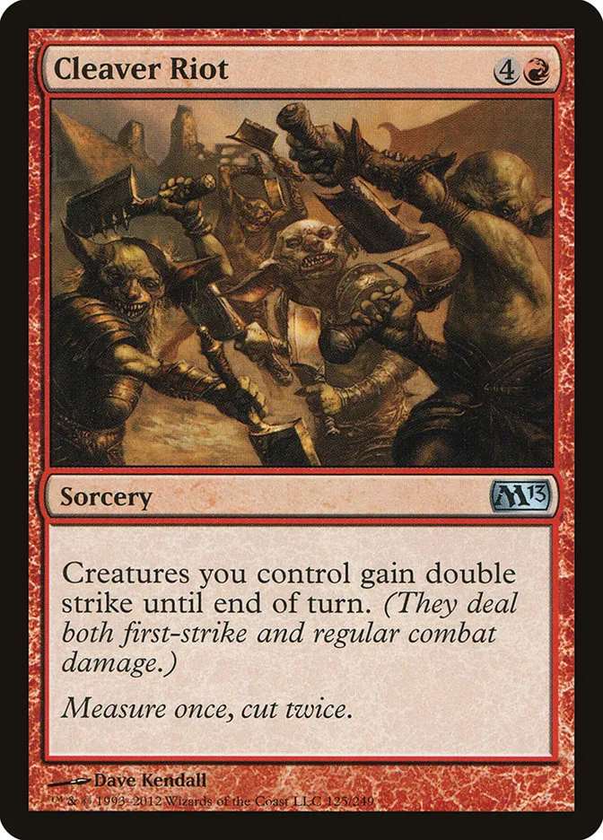 Cleaver Riot Front Face