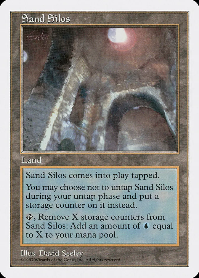 Sand Silos Front Face