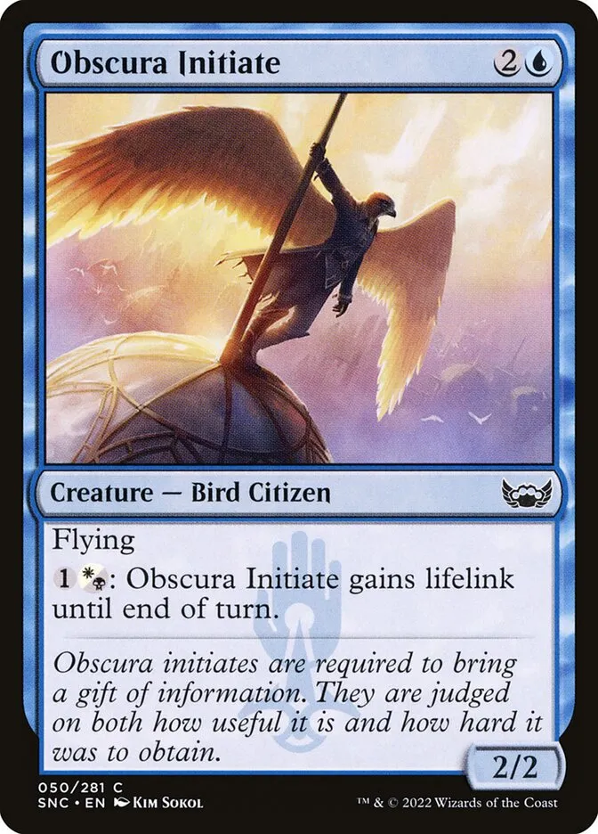 Obscura Initiate Front Face