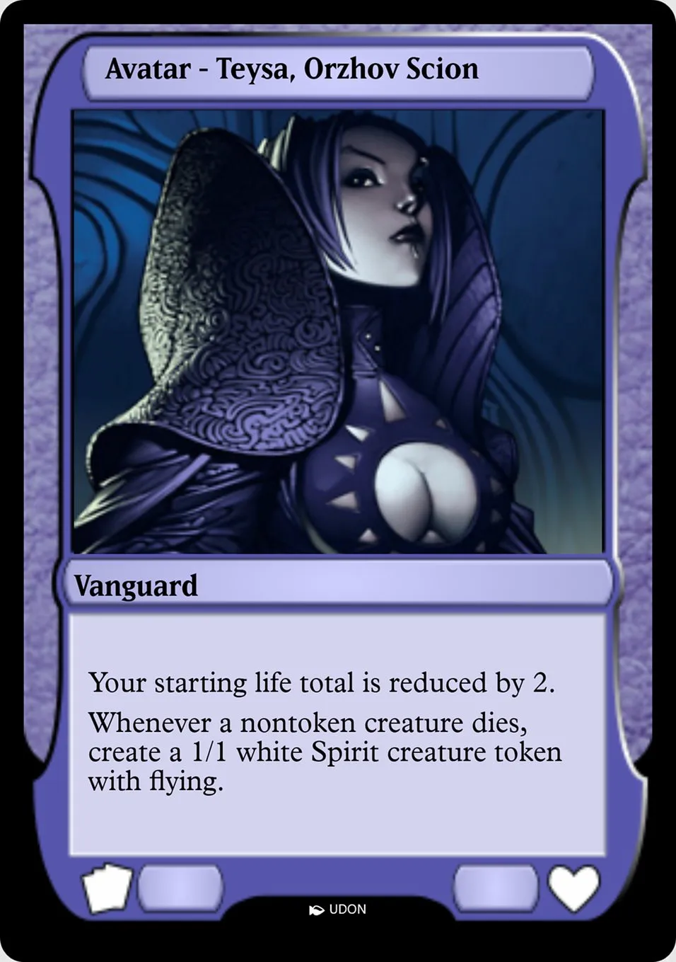 Teysa, Orzhov Scion Avatar Front Face