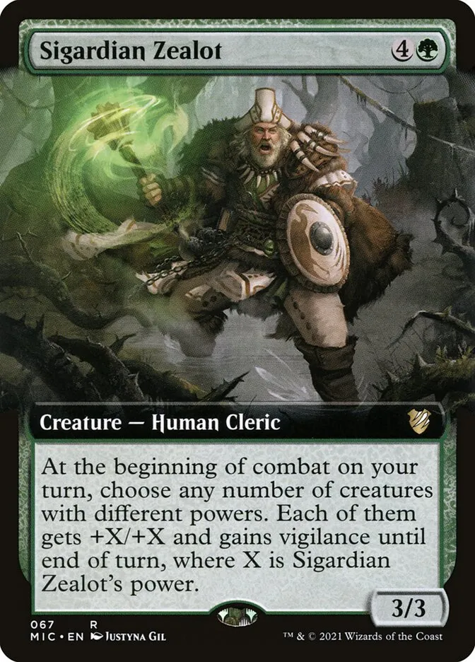 Sigardian Zealot Front Face