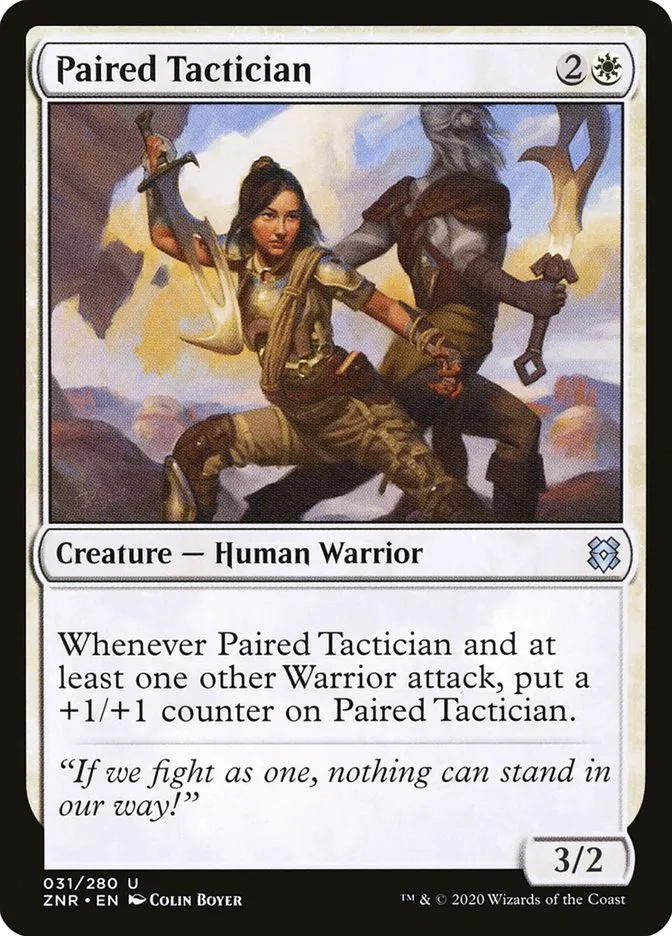 Paired Tactician Front Face