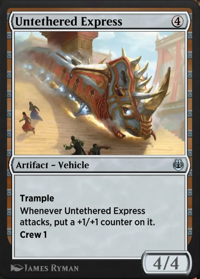 Untethered Express Front Face