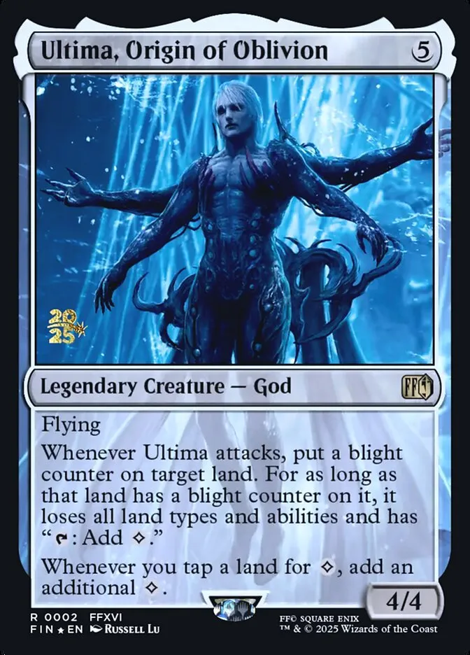 Ultima, Origin of Oblivion Front Face