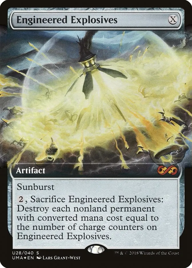 Engineered Explosives Front Face
