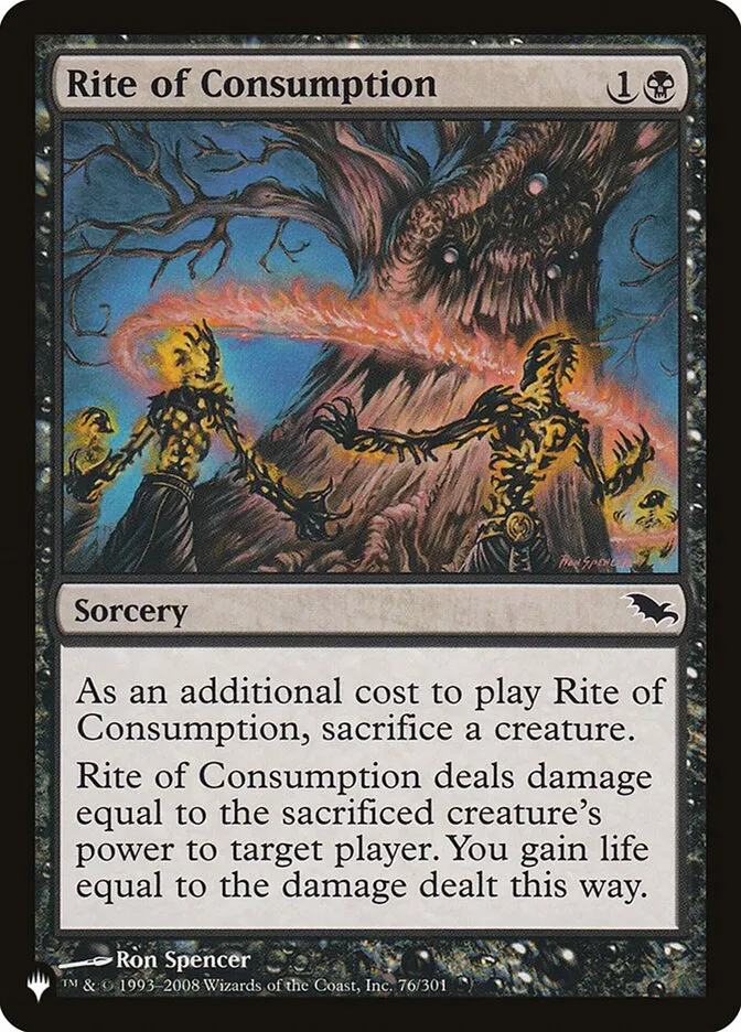 Rite of Consumption Front Face