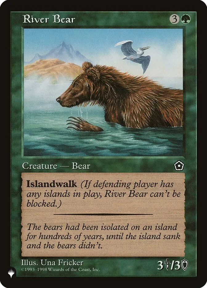 River Bear Front Face
