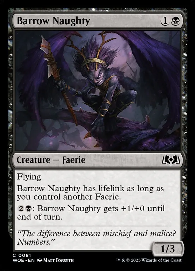 Barrow Naughty Front Face