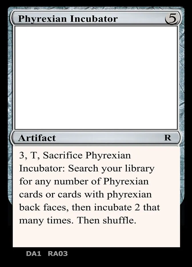 Phyrexian Incubator Front Face