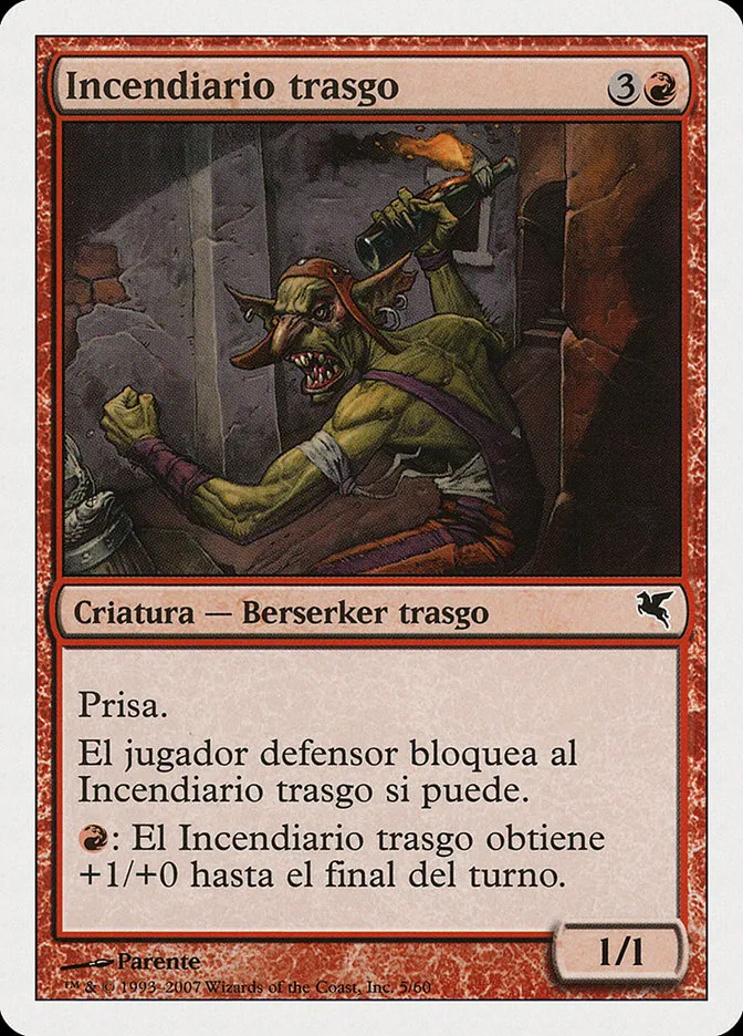 Goblin Fire Fiend Front Face
