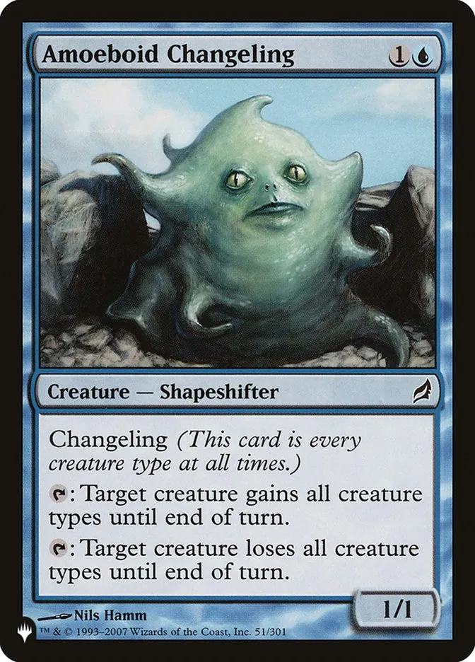 Amoeboid Changeling Front Face
