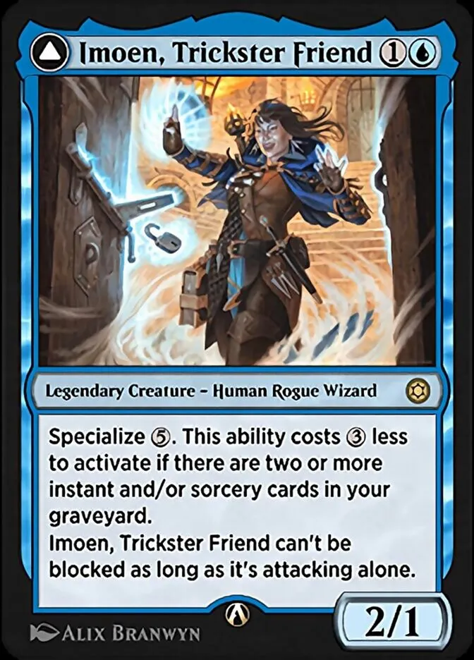 Imoen, Trickster Friend Front Face