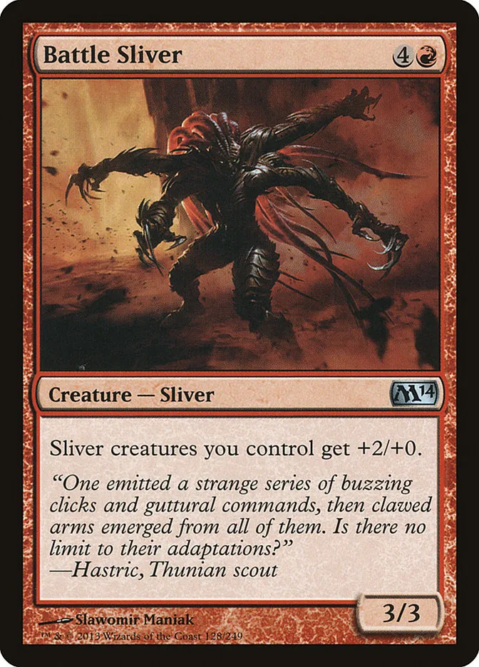 Battle Sliver Front Face